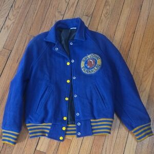 60s Sir John Franklin Letterman Jacket